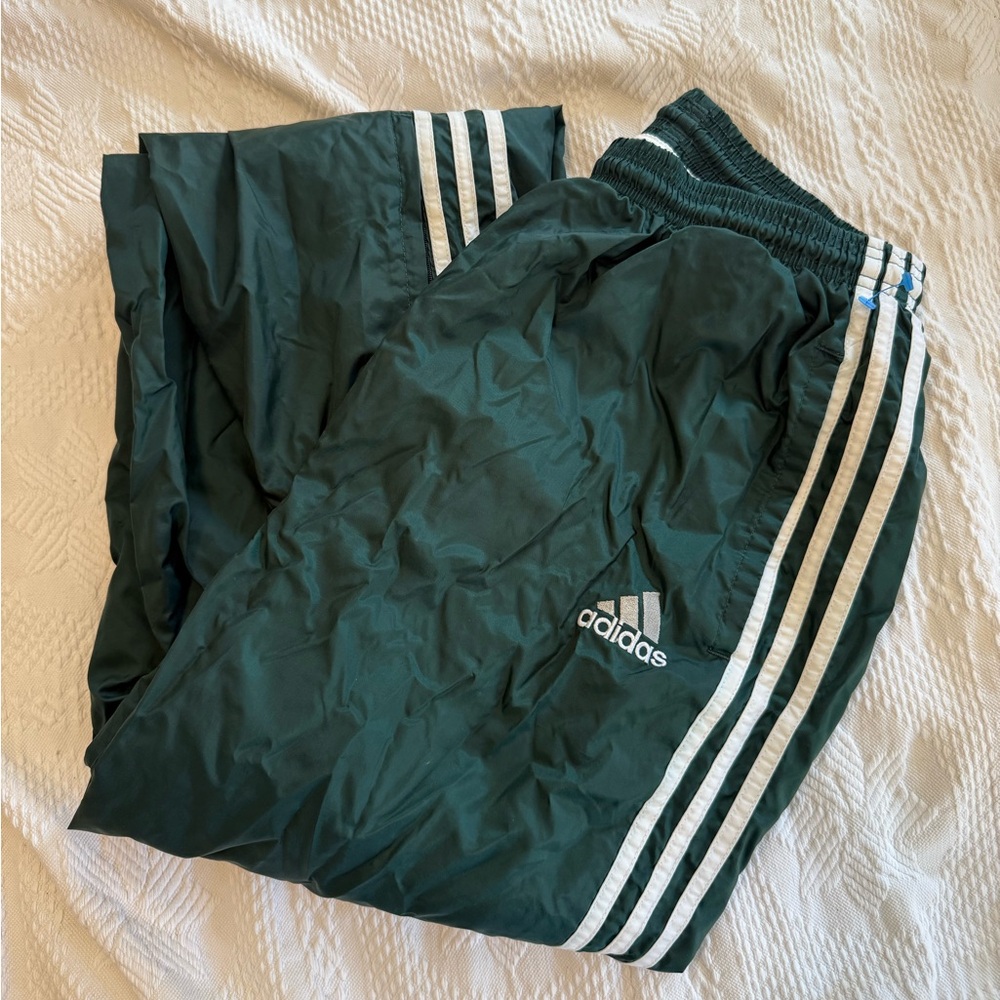 Vintage Green Adidas Trackpants